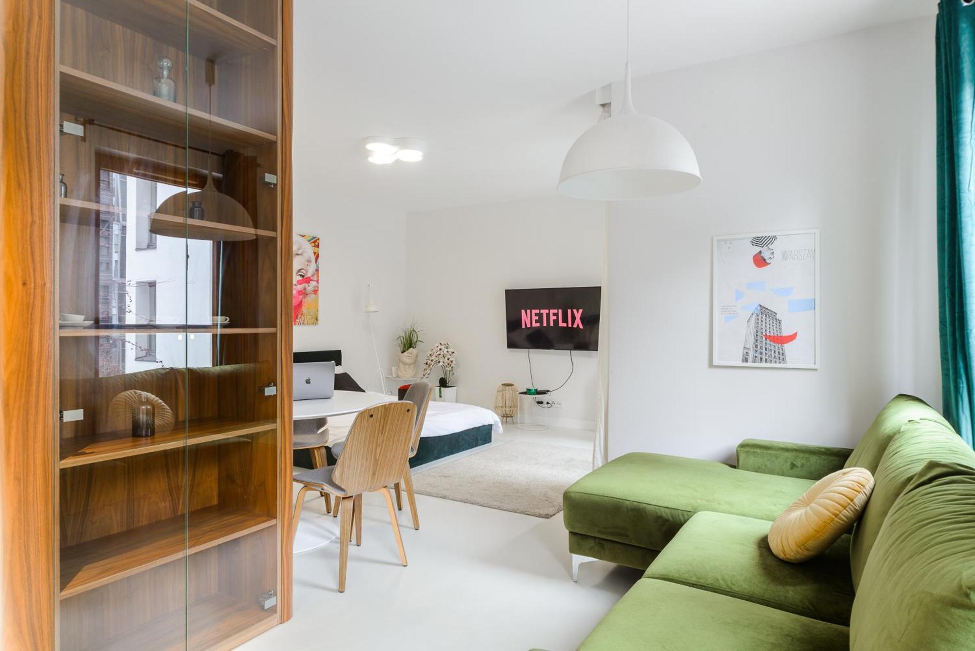 Lumina Apartment With Parking Near Muzeum Powstania Варшава Екстер'єр фото