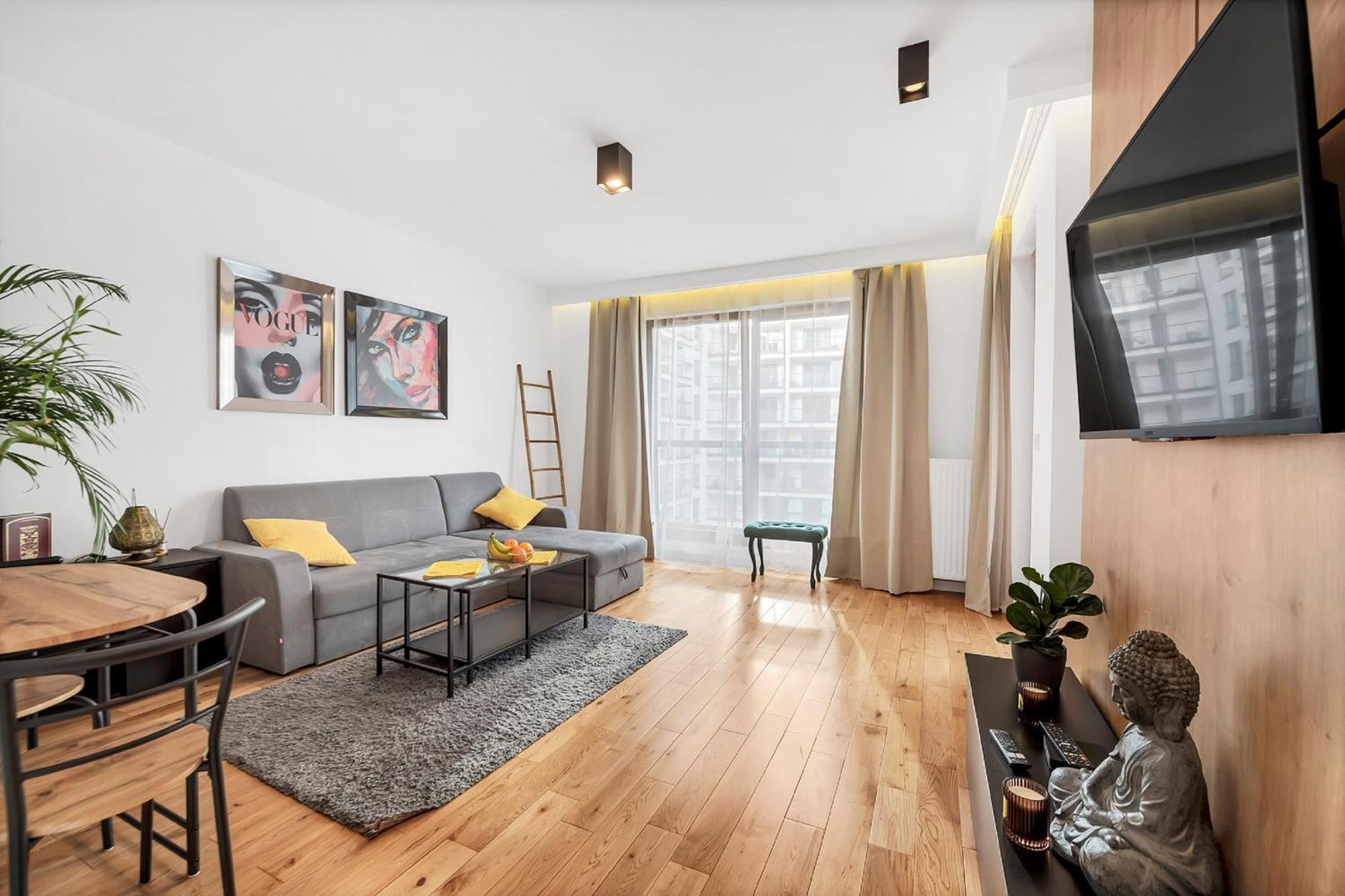 Lumina Apartment With Parking Near Muzeum Powstania Варшава Екстер'єр фото