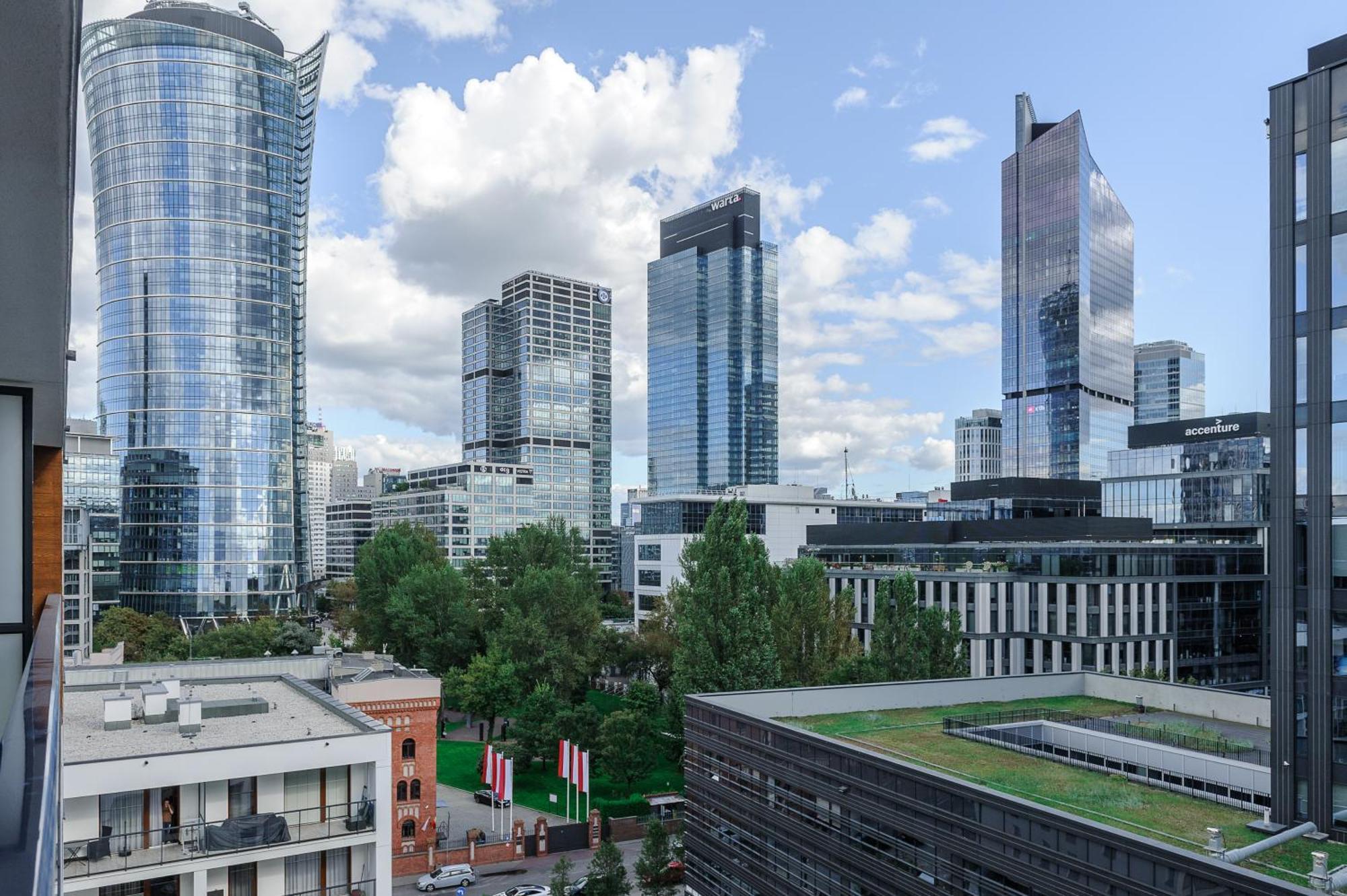 Lumina Apartment With Parking Near Muzeum Powstania Варшава Екстер'єр фото